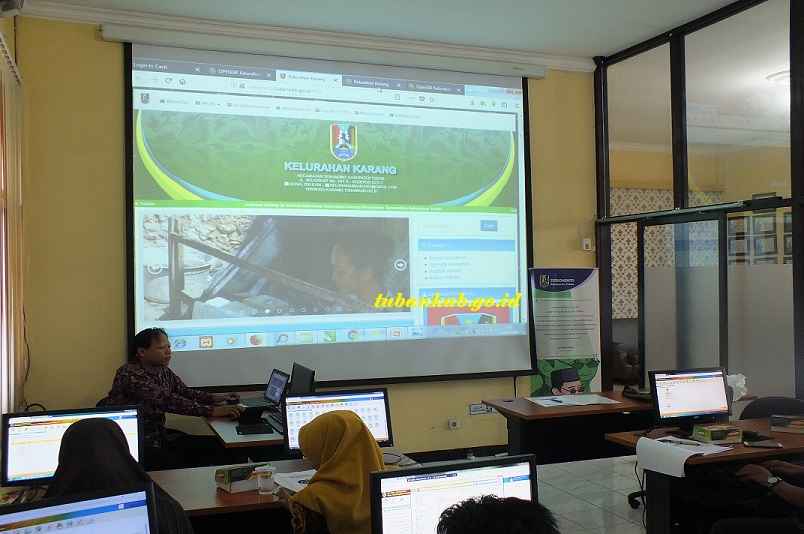 Dukung Tuban Sebagai Smart City, Diskominfo Gelar Bimtek